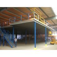 Mezzanine de stockage – diplex – charge allant jusqu&rsquo;à 1 tonne au m² - Image 1