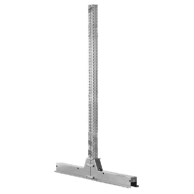 Montant h.1990 mm double face neutre + base 600 + 600 mm – 7108147 - Image 1