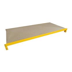 Niveau supplémentaire pour rayonnage Prorack –  80 x 200 x 11cm PROVOST – jaune acier 317070617 - Image 1
