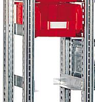 Paire de guides support pour rayonnage tr p.500 mm – 4tr2222 - Image 1