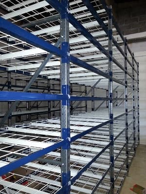 Lot rayonnage léger MECALUX LEME001 – charge 150kg par niveau - Image 1