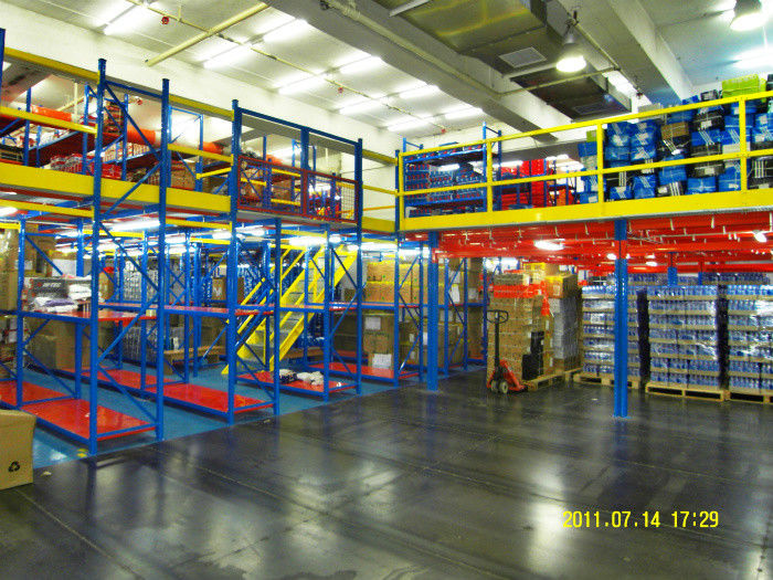 Support en acier de mezzanine pour palette – 2 à 5 niveaux, capacité jusqu&rsquo;à 1500kg - Image 1