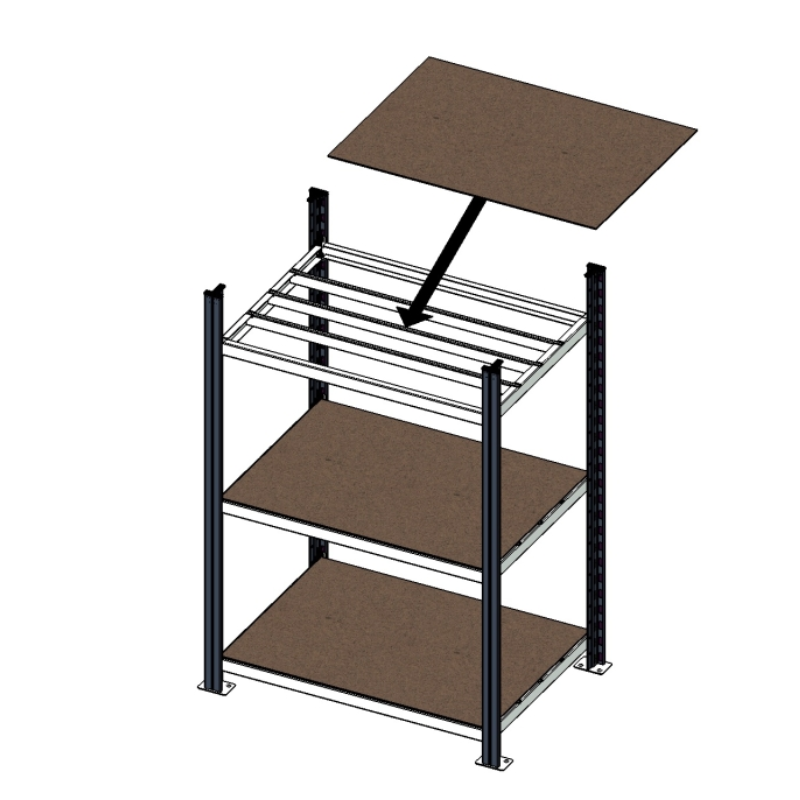 Plateau recouvrement pour Caisses d&rsquo;archives Icare – 1800 et 2200 mm - Image 1