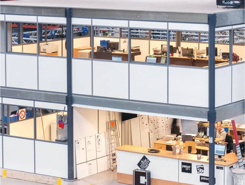Mezzanine industrielle bureau – plateforme de bureaux MEZZAMAN OFFICE - Image 1