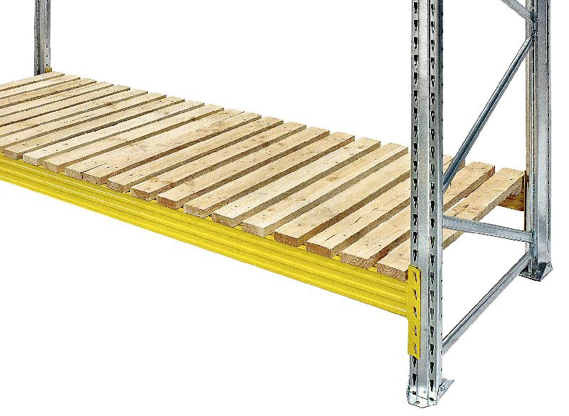 Platelage bois claire voie pour rayonnage lourd palstar l.1800 x p.1000 mm – 5100900 - Image 1