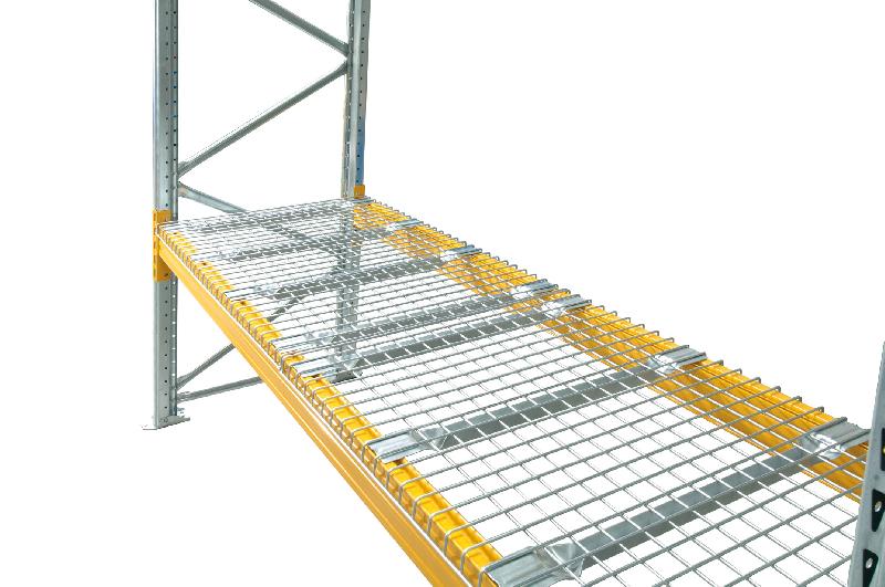 Platelage grillagé pour rayonnage lourd palstar maille 50 x 100 mm l.1090 x p.1100 mm – 5650160 - Image 1