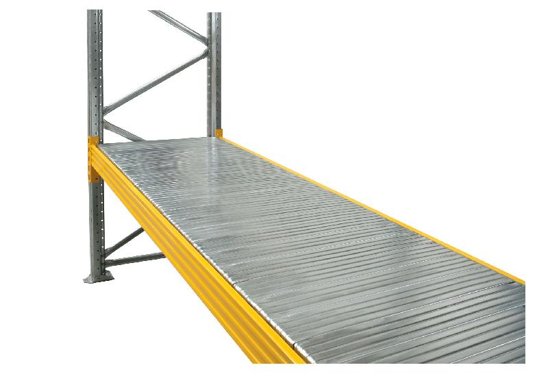 Platelage métallique plein pour rack à palettes l.3600 x p.1100 mm – 5100651 - Image 1