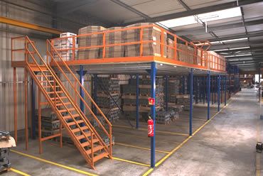 Plateforme de stockage évolutif, à portée standard ou sur mesure pour bureaux, ateliers, entrepôts - Image 1