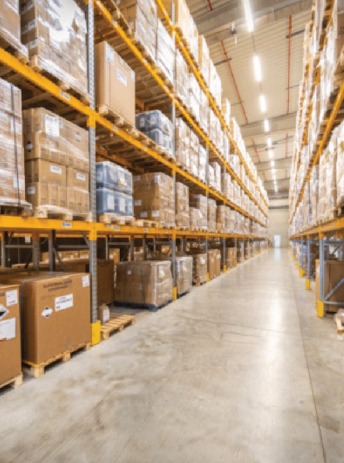 Rack à palettes – 2700 x 4500 mm – 3 niveaux + sol – 6 tonnes – 132 kg – rayonnage lourd - Image 1