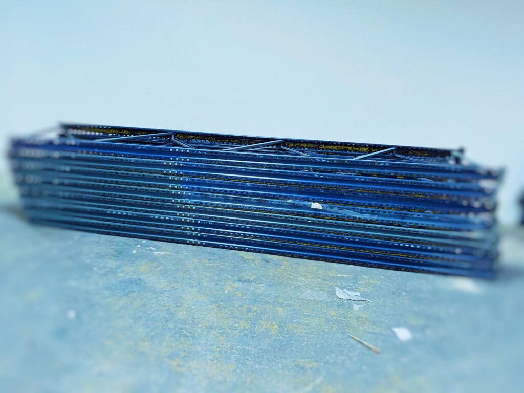 Rack de stockage d&rsquo;occasion MECALUX 3m x 900mm – dimensions généreuses en acier haute résistance - Image 1