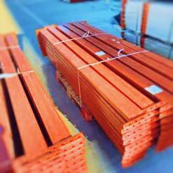 Rack de stockage d&rsquo;occasion MECALUX 4m x 900mm – acier robuste, charge maximale 2500kg par niveau - Image 1