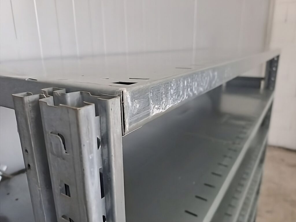 Rack de stockage d&rsquo;occasion SSI Schäfer Rayonnage R 3000 1.530mm x 342mm – rayonnage métallique galvanisé 150 kg par niveau - Image 1