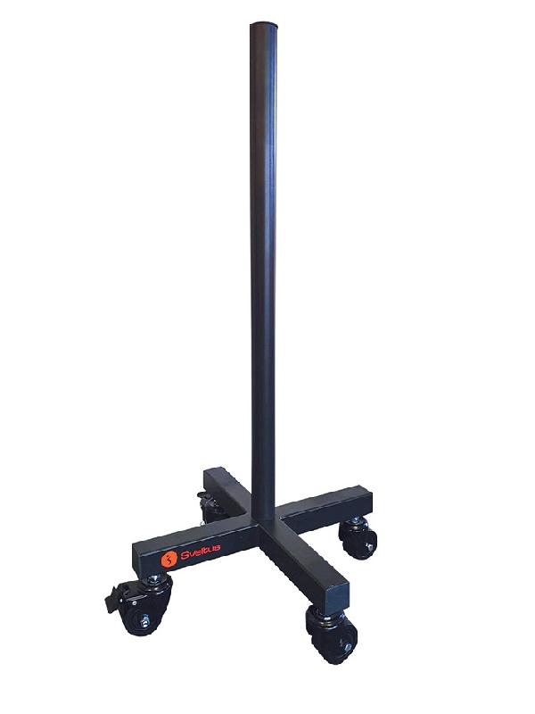 Rack mobile pour disques de musculation – RCKDSQMSC-SV01/MB - Image 1