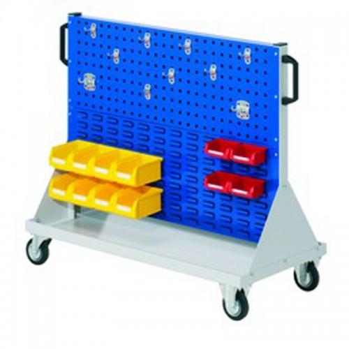 Rack mobile vide avec panneaux et accessoires. H890xl1000xp500mm. - Image 1