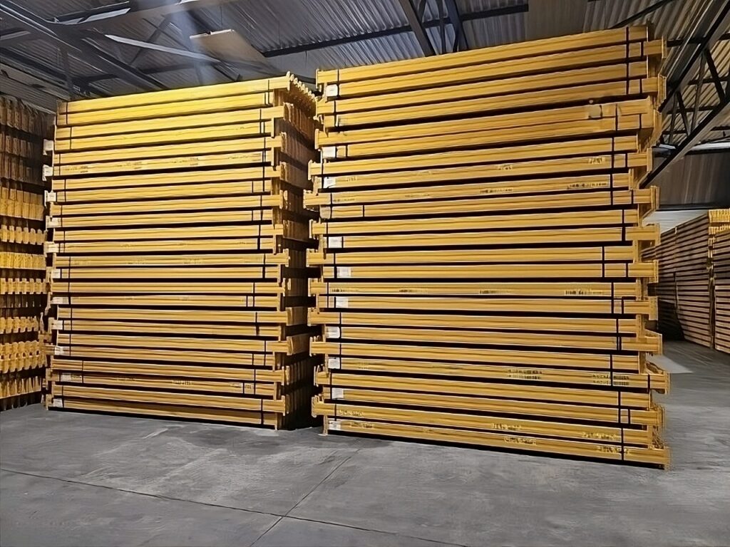 Rack de stockage d&rsquo;occasion Jungheinrich MPB 3,600 mm x 50 mm – acier galvanisé pour chariots élévateurs - Image 1