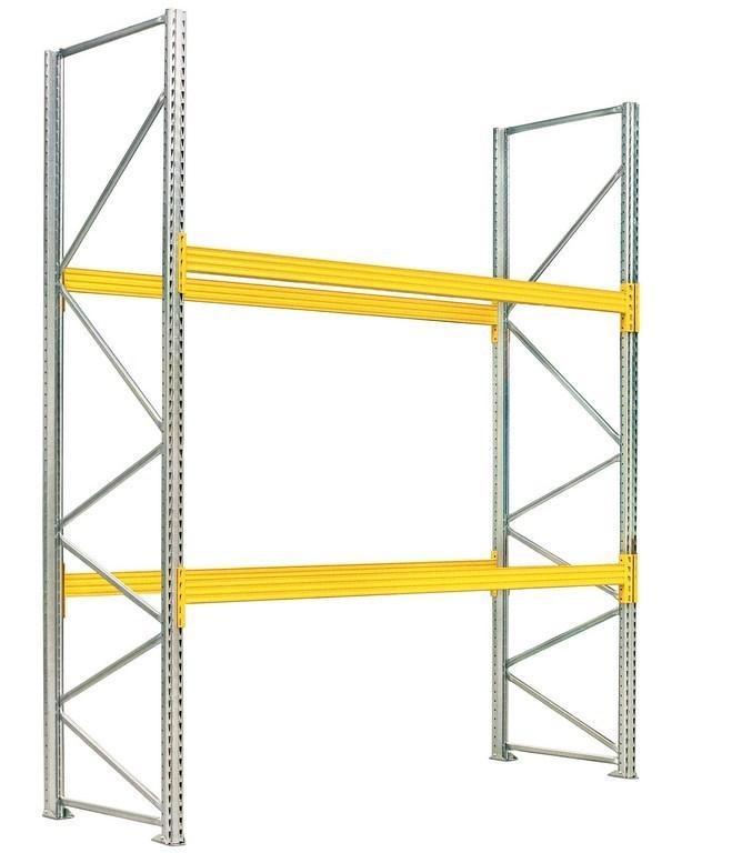 Rack palette 2 niveaux 2150 kg l.2700xp.1100xh.2500 mm – 5202982 - Image 1