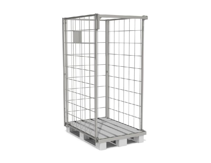 Rack de stockage grillagé – dimensions intérieures 820x1200x1870 mm – 3 côtés - Image 1