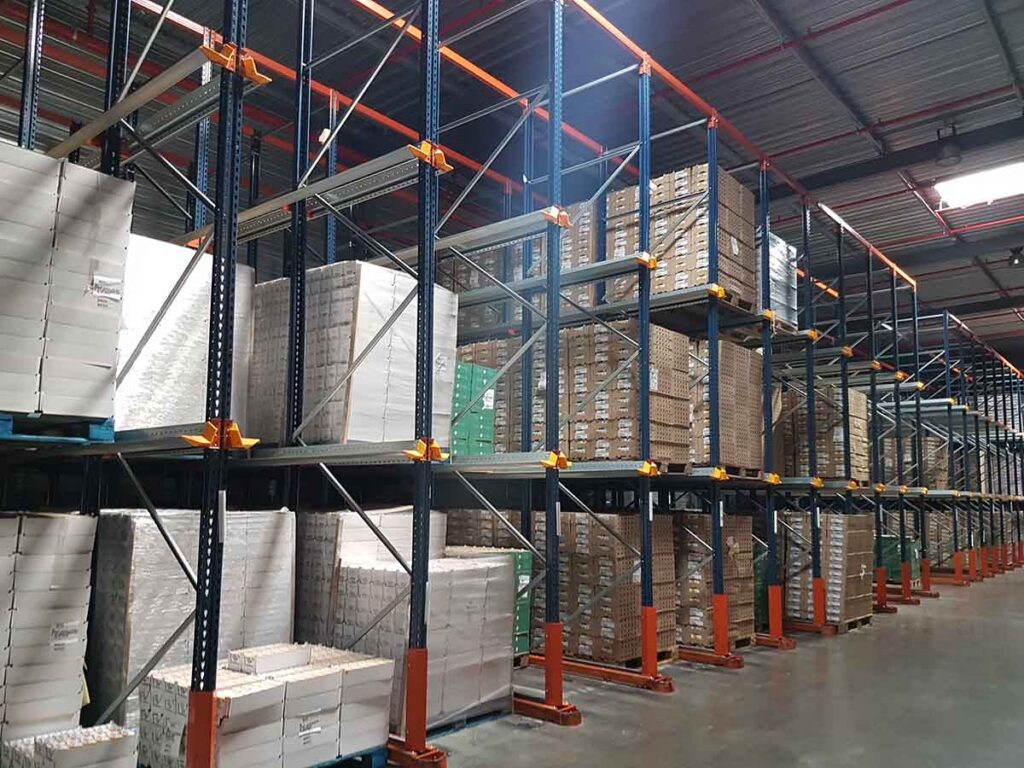 Rayonnage à palettes – stockage de charges lourdes et volumineuses - Image 1