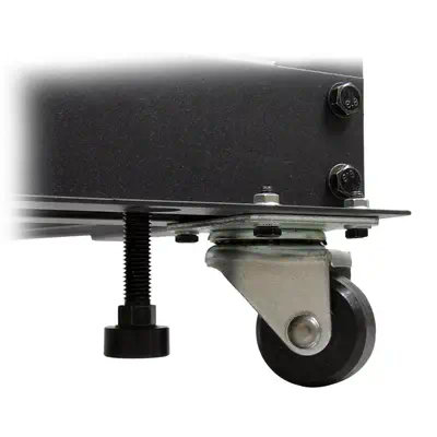 Rack Serveur Mobile 15U 4 Poteaux, Rack Réseau 19&Prime; 4 Poteaux avec Roulettes, Rack Roulant avec Profo - Image 4