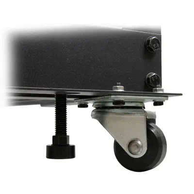 Rack Serveur Mobile 18U 4 Poteaux, Rack Réseau 19&Prime; 4 Poteaux avec Roulettes, Rack Roulant avec Profo - Image 3