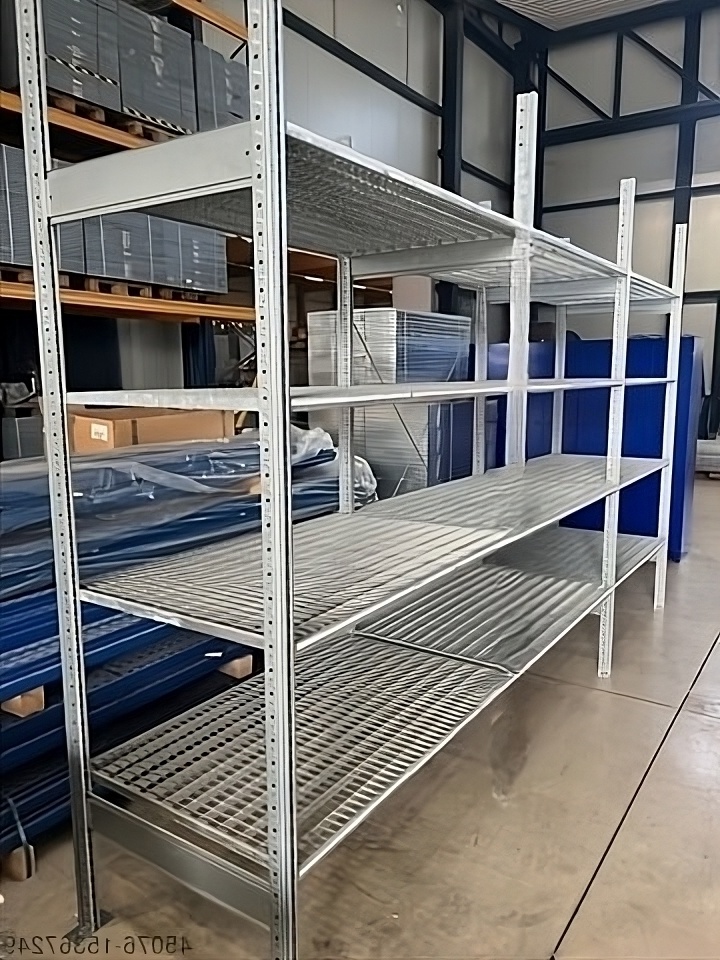 Rack de stockage d&rsquo;occasion SSI Schäfer R3000 Rayonnage à Palettes 2500 mm x 800 mm – acier galvanisé 250 kg par compartiment 1