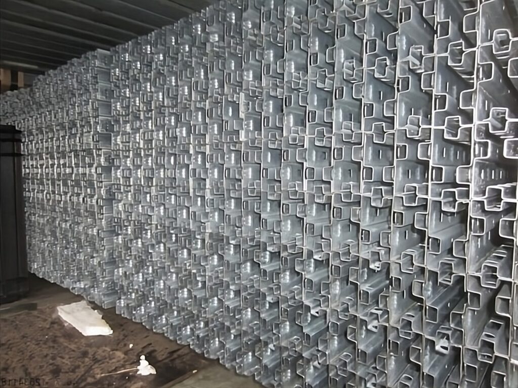 Rack de stockage d&rsquo;occasion SSI Schäfer Rayonnage R 3000 2490mm x 500mm acier galvanisé sendzimir - Image 1