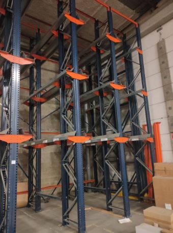Racks à palettes – charges lourdes – type accumulation (drive in et drive through) – neuf ou occasion - Image 1