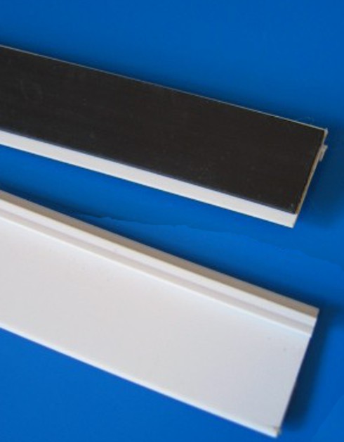 Rail magnétique 1320 mm – blanc – pour séparateurs plastiques - Image 1