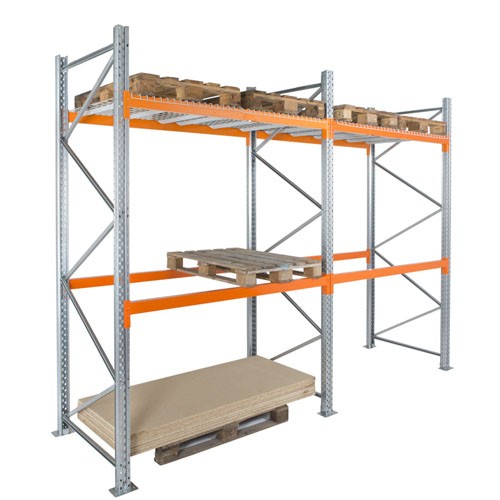 Rayonnage à palettes Actirack – Stockage lourd jusqu&rsquo;à 12,81 m de hauteur – Normes européennes EN 15512 - Image 1