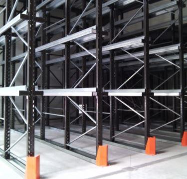 Rayonnage à palettes par accumulation 1