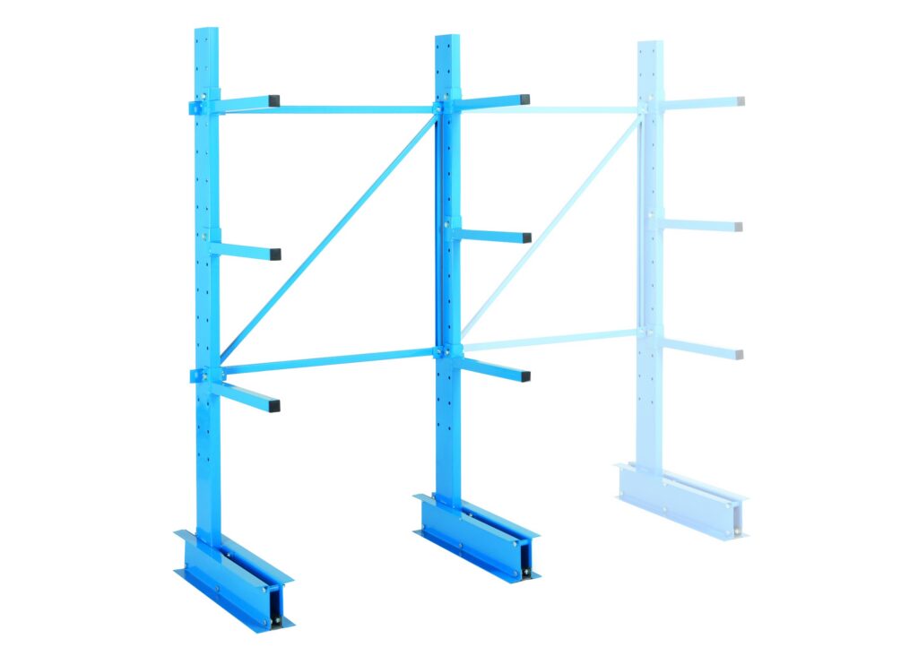 Rayonnage cantilever rack léger pour charges longues – VAMAFZ2010403DAAC005 - Image 1