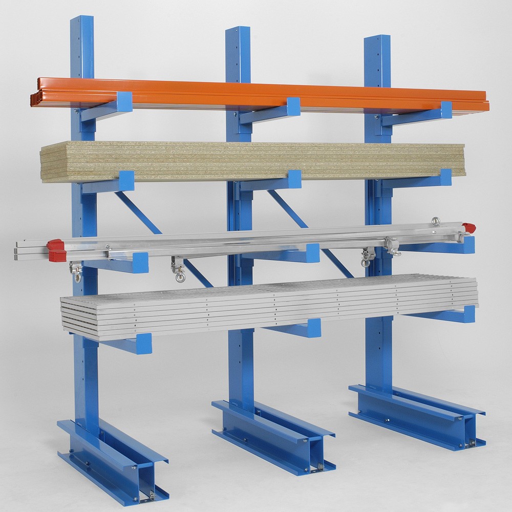 Rayonnage Cantilever léger pour charge lourde – stockage de longs objets - Image 1