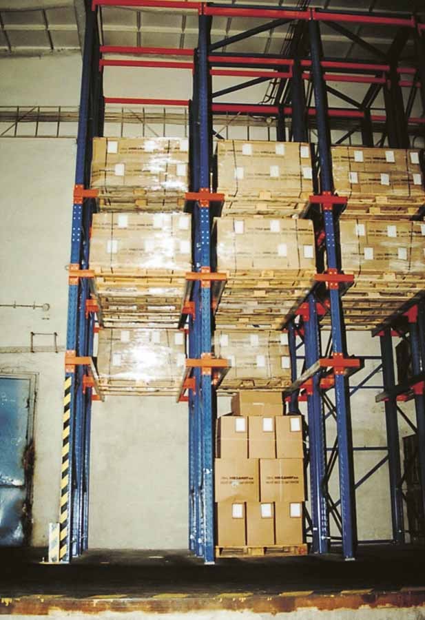 Rayonnage dynamique à système LIFO Dynactif – Gestion de stock pour palettes à forte rotation - Image 1