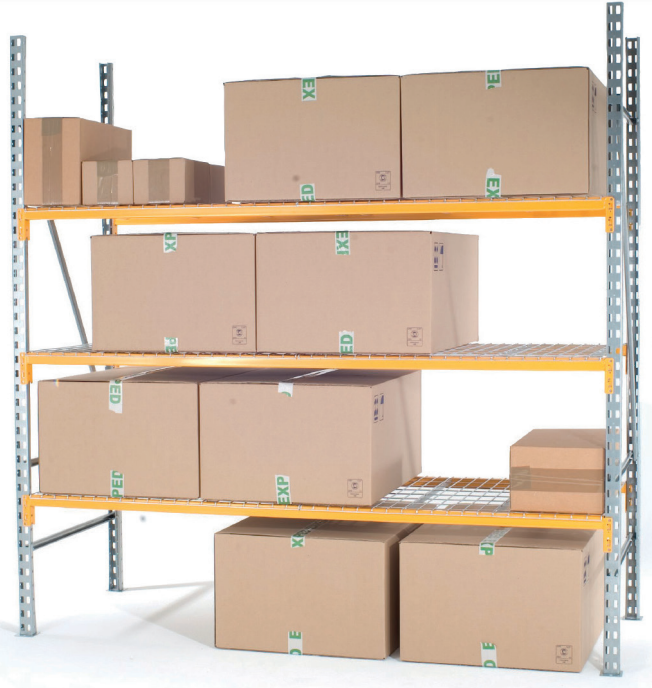 Rayonnage Horus Cartons – 2100mm, 3 Niveaux, L 2000mm, rayonnage mi-lourd - Image 1