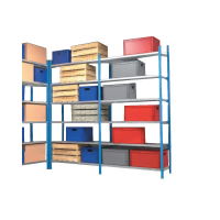 Rayonnage industriel polyvalent 5 étagères finition peinte – acier résistant - Image 1