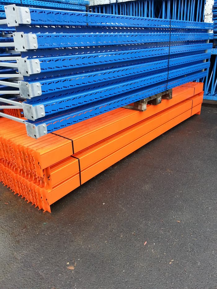 Rack à palette lourd d&rsquo;occasion RAYOSAR – 3T et 2,4T, 22 échelles et 90 lisses - Image 1