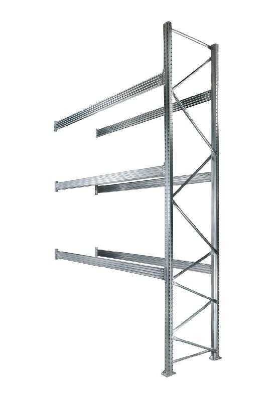 Rayonnage palette kit suivant palstar galva 3 niveaux charge 3400 kg – 8800422 - Image 1