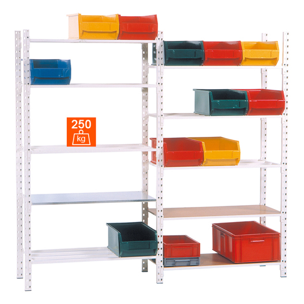 Rayonnage spécifique industrie  pour le stockage de cartons, bacs ou pièces métalliques  – PROFILTUB - Image 1