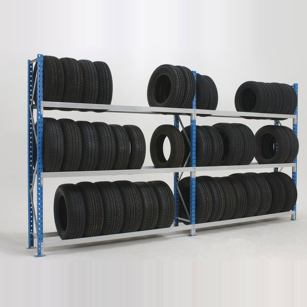 Rack à pneus Elément départ – Stockage véhicules légers – Hauteur 2000 mm 3 niveaux ou 2500 mm 4 niveaux - Image 2