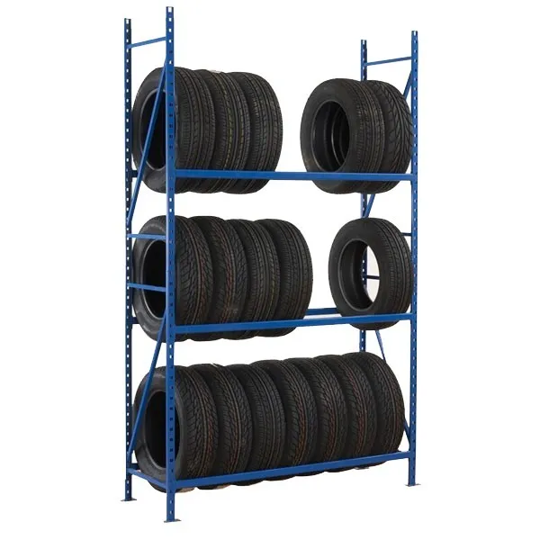 Rayonnage pneus métallique modulable – 3 niveaux – 150 kg par niveau – Réf 213-438 - Image 1