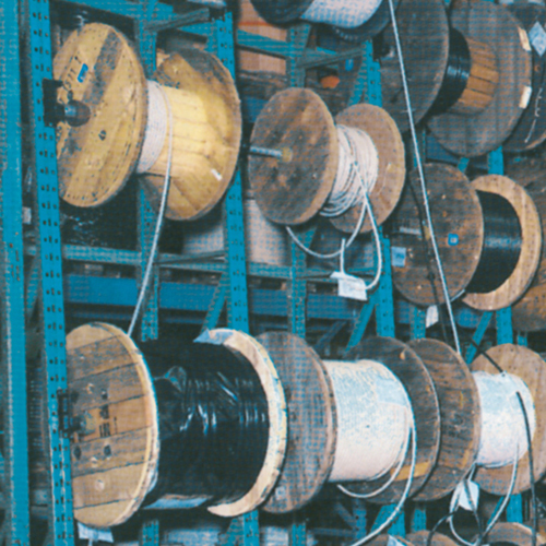 RediCable®: stockage bobines – galvanisé, traverses à axe central ou face avant, supports disponibles - Image 2