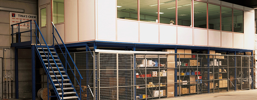 RediDeck®: plate-formes sur rayonnages ou poteaux avec escaliers et balustrades - Image 1