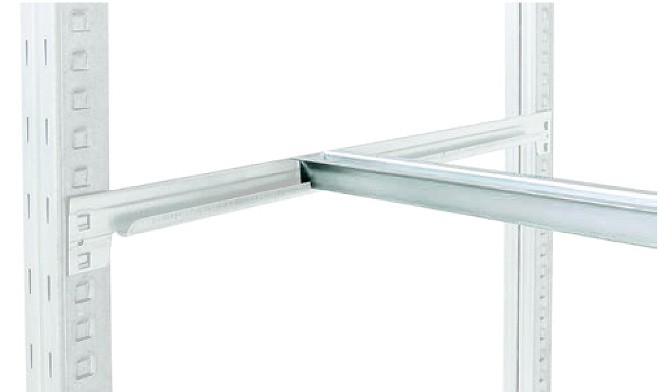 Renfort de tablette Adaptiv – pour rayonnage tôlé type Adaptiv – charge jusqu&rsquo;à 330 kg - Image 1