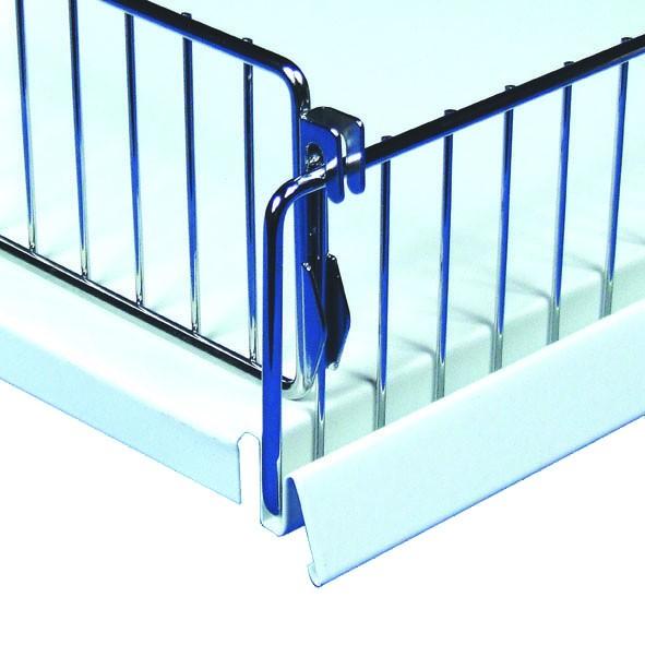 Séparateur en fil chromé – Dimensions 300, 400 ou 500 – Boîte de 20 unités - Image 1