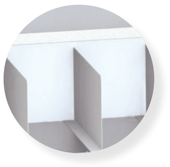 Séparateur fil mobile pour rayonnage léger DS – Rayonnage Icare - Image 1