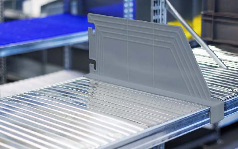 Séparateur plastique prof.400 mm gris – 1767074 - Image 1