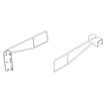 Séparateur vertical fil porte-étiquette pour rayonnage Epsivol - Image 1