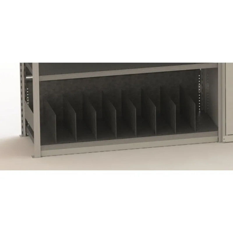 Séparation tôlée galvanisée pour rayonnage Icare – hauteur 2000 mm - Image 1