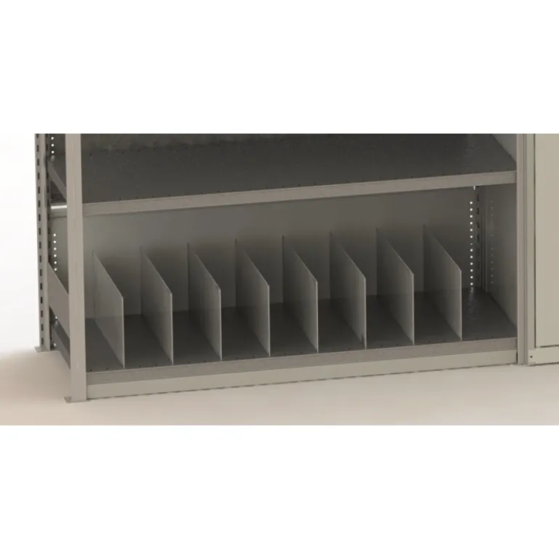 Séparation tôlée peinte pour rayonnage Icare – hauteur 2000 mm - Image 1