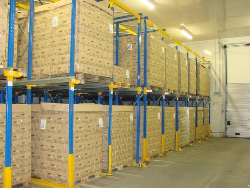 Rack par accumulation simple entrée – Équipement de stockage - Image 1